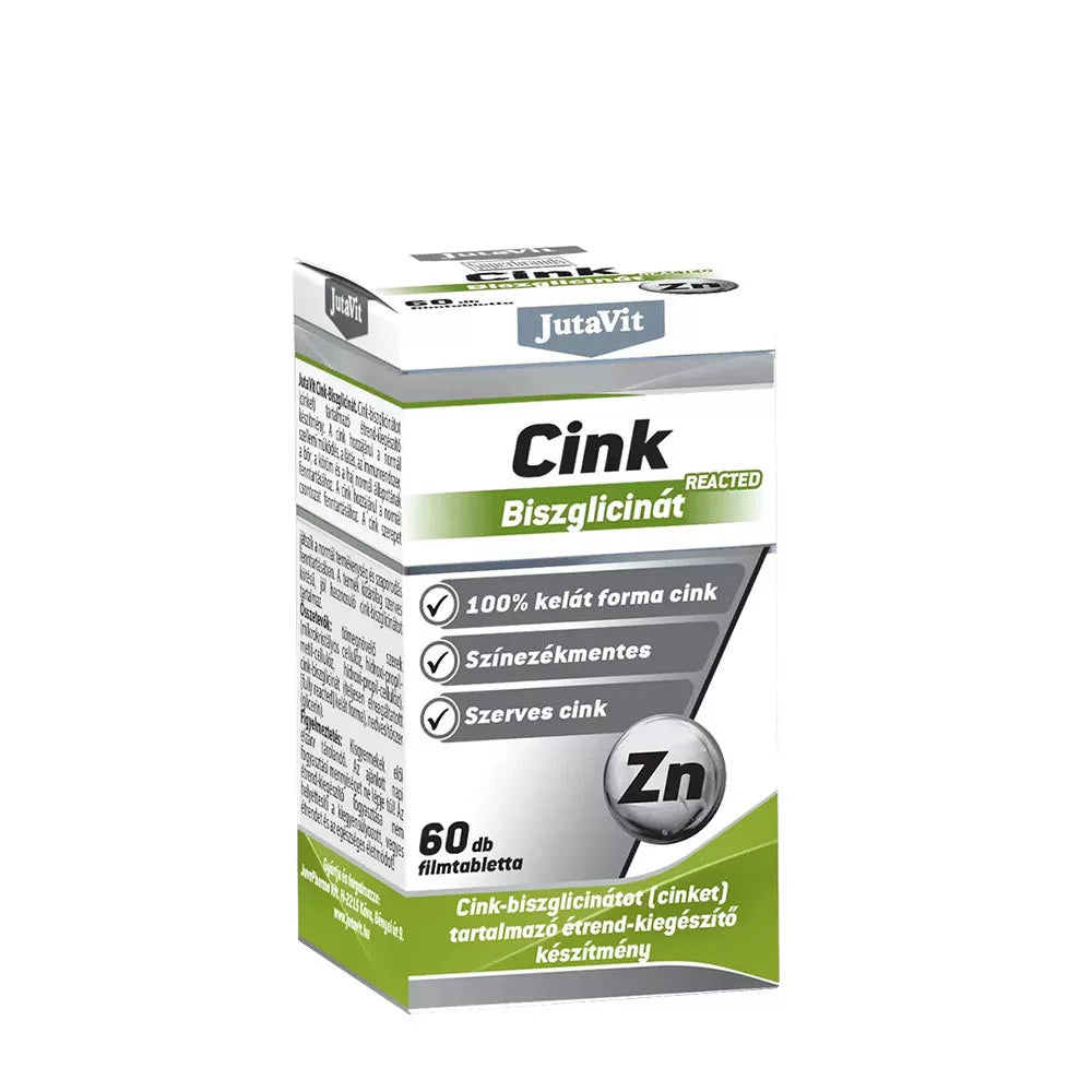 JutaVit Zinc Bisglycinate (60 Tablets)
