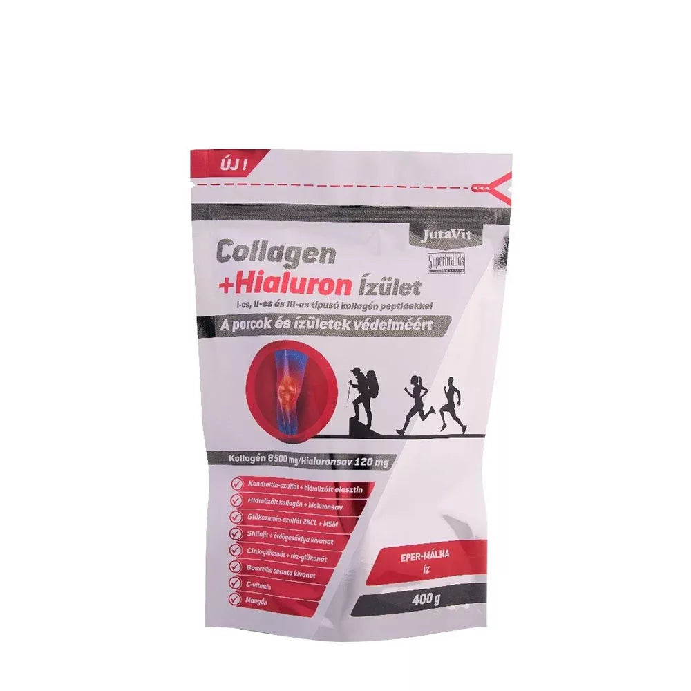 JutaVit Collagen+Hyaluron Joint (400 g, Strawberry-Raspberry)