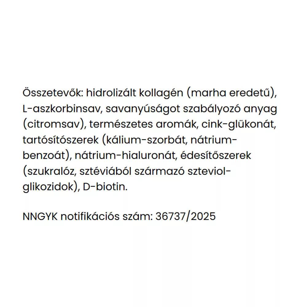 JutaVit Collagen+Hyaluron Matrix (500 ml, Blueberry-Cherry)