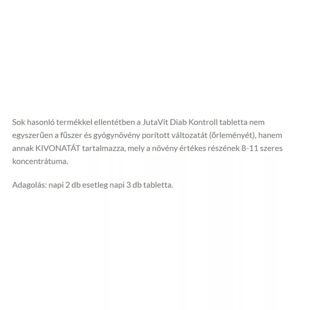JutaVit Diab Control + Organic Chromium (80 Tablets)