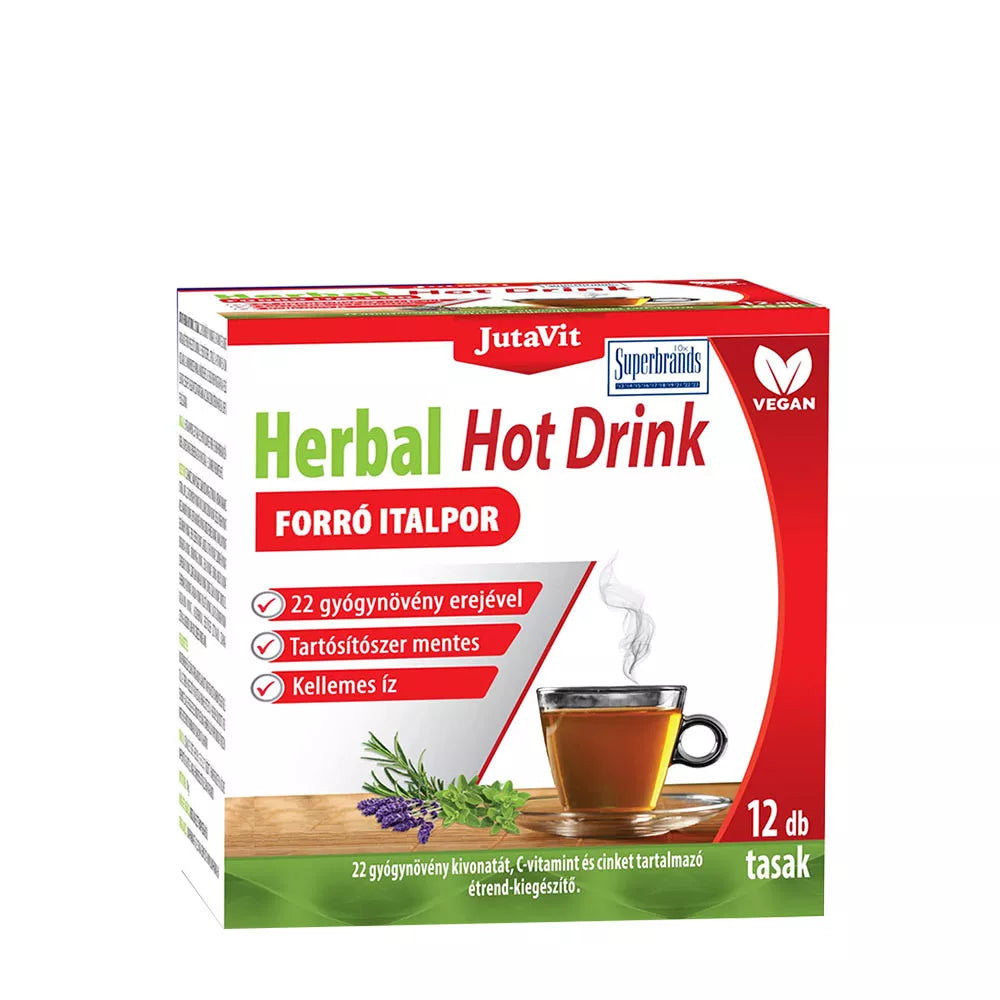JutaVit Herbal Hot Drink Hot Drink Powder (12 Sachet, Citrus)