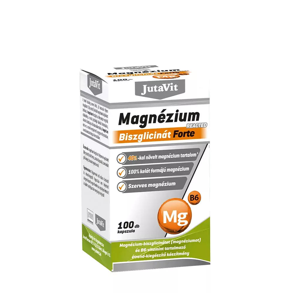 JutaVit Magnesium Bisglycinate Forte (100 Capsules)