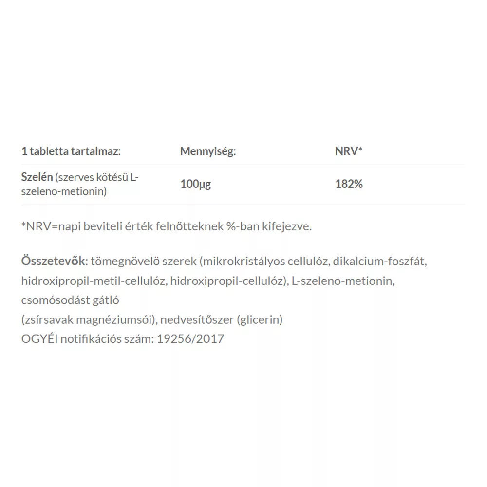 JutaVit Organic Selenium (100 Tablets)