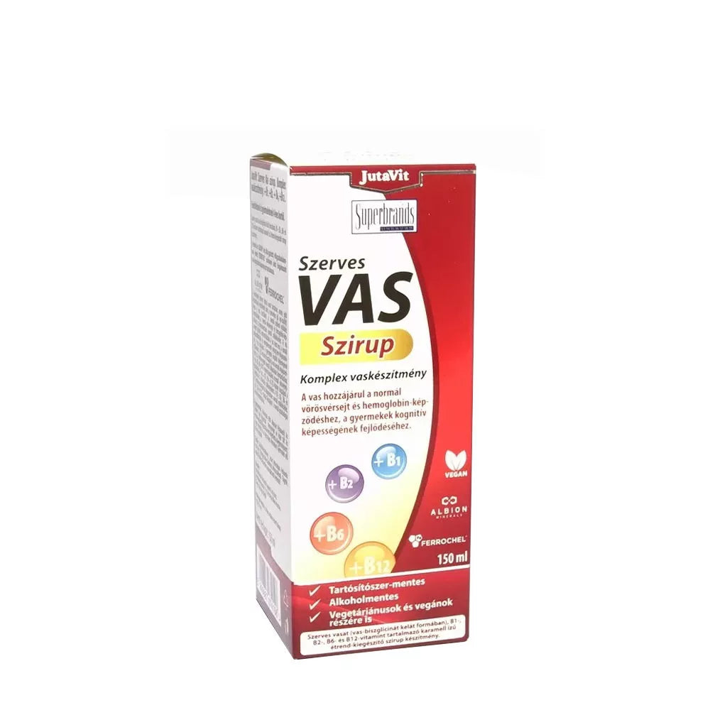 JutaVit Organic Iron Syrup Complex (150 ml)