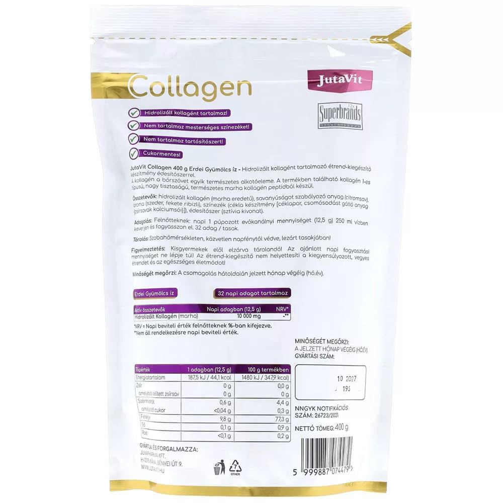 JutaVit Collagen (400 g, Wild Berries)