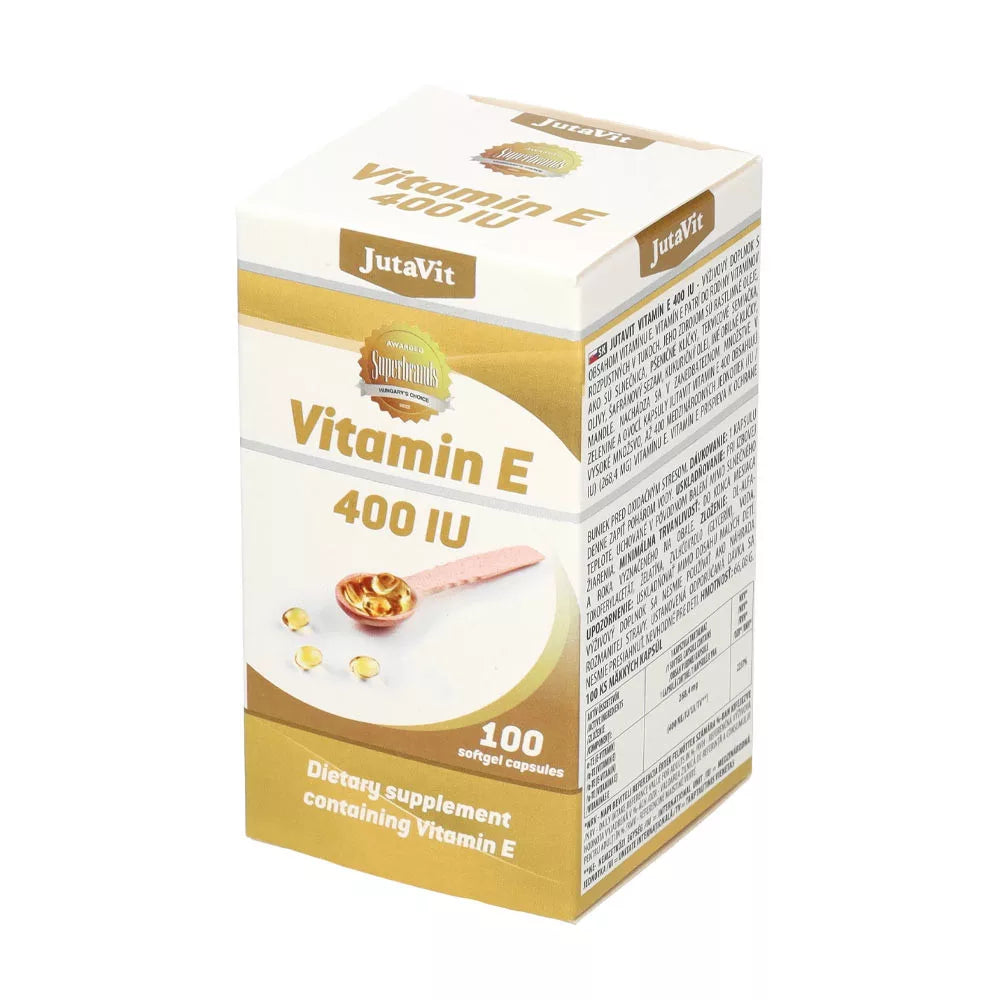 JutaVit Vitamin E 400 softgel (100 Softgels)