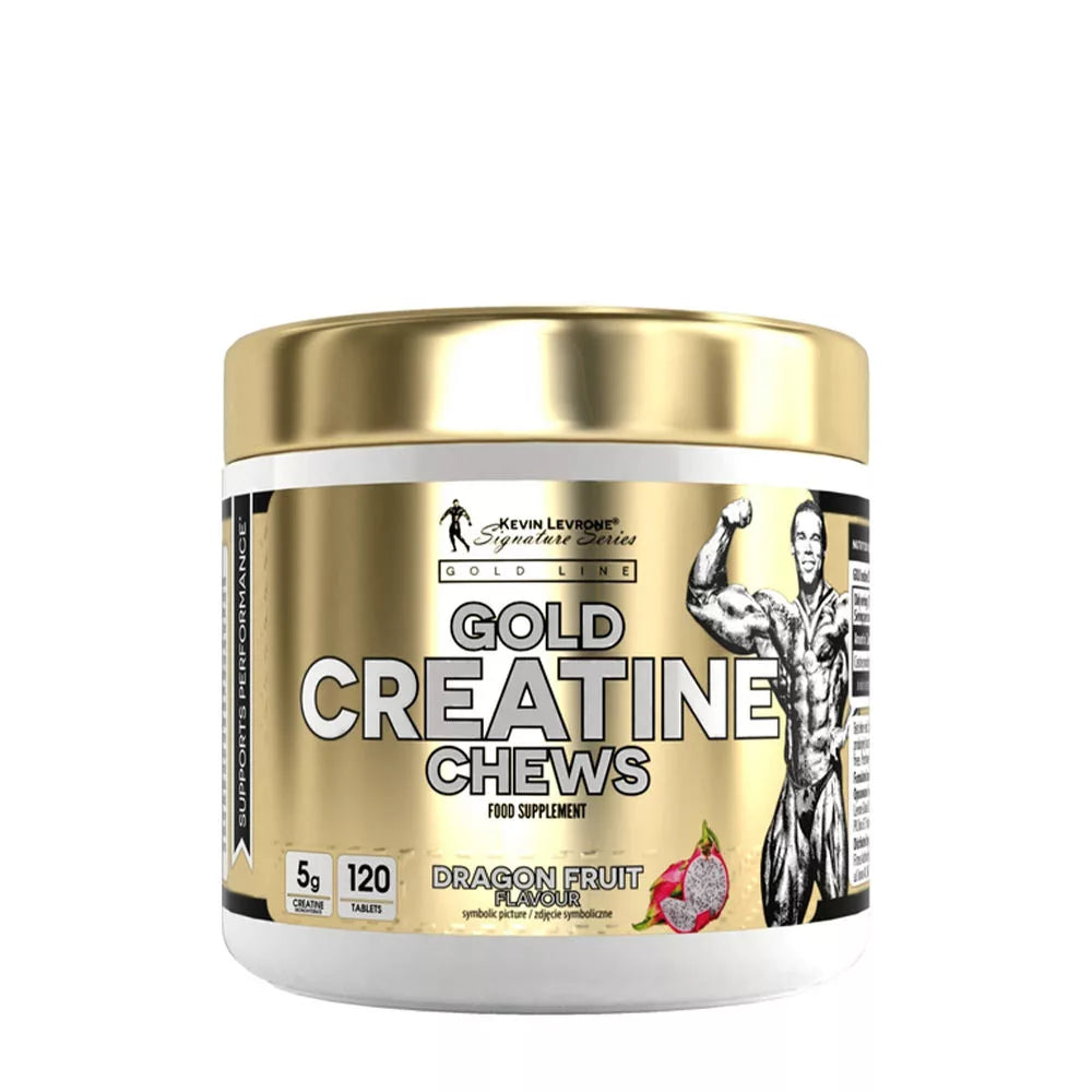 Kevin Levrone Gold Line Creatine Chews (120 Tablets, Dragon Fruit)