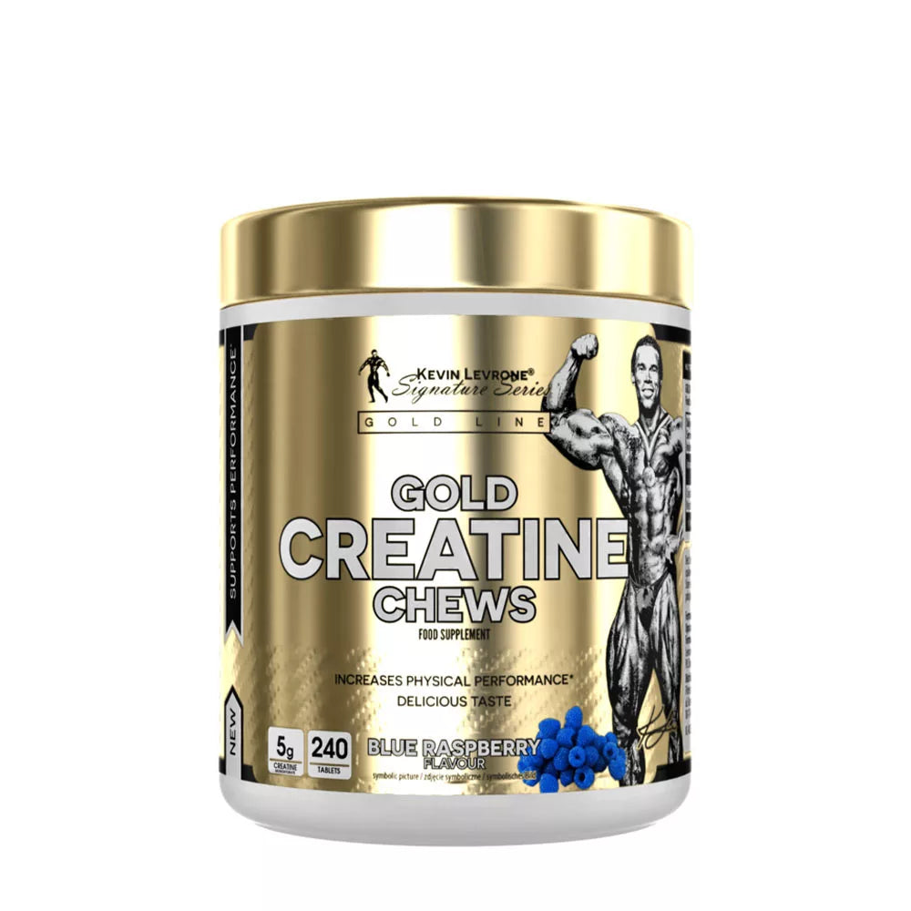 Kevin Levrone Gold Line Creatine Chews (240 Tablets, Blue Raspberry)