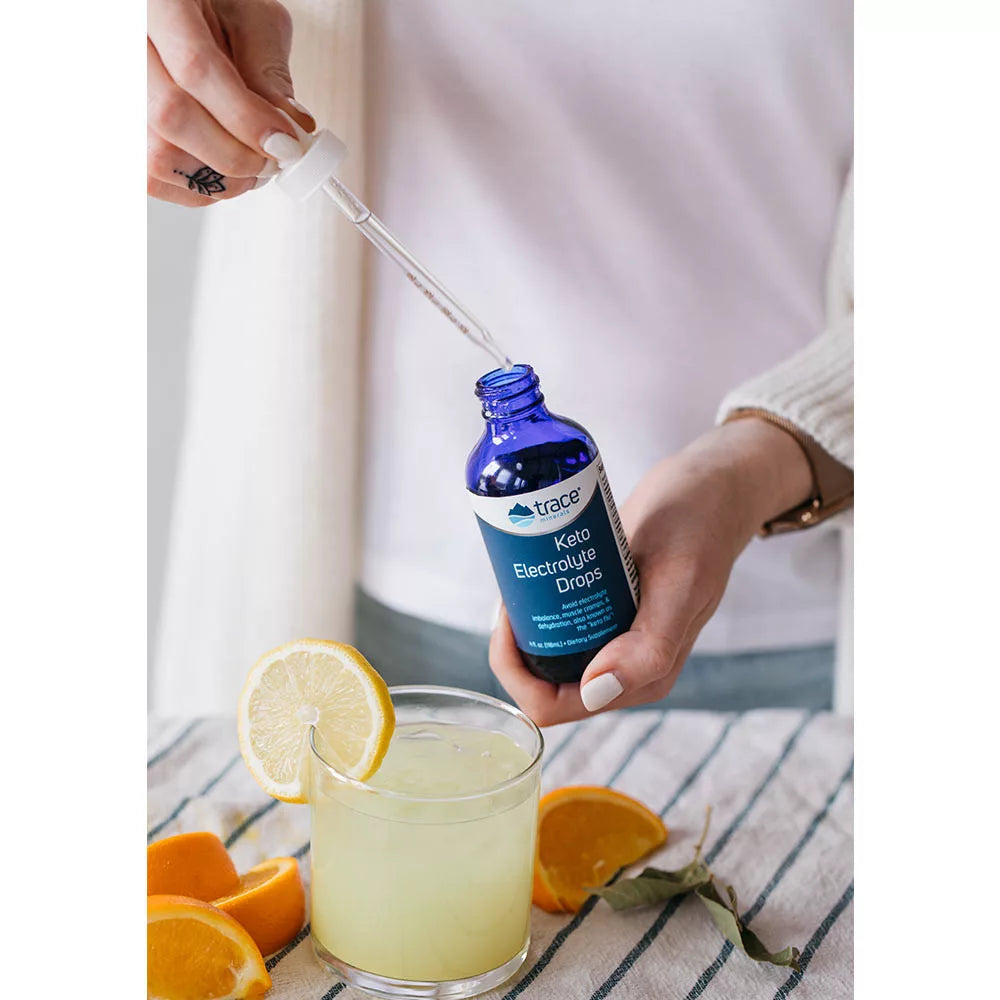 Trace Minerals Keto Electrolyte Drops (118 ml)