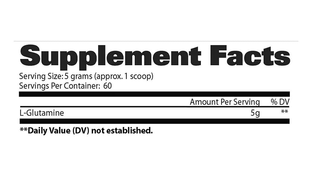 GAT Sport L-Glutamine - High Quality Powder (300 g)