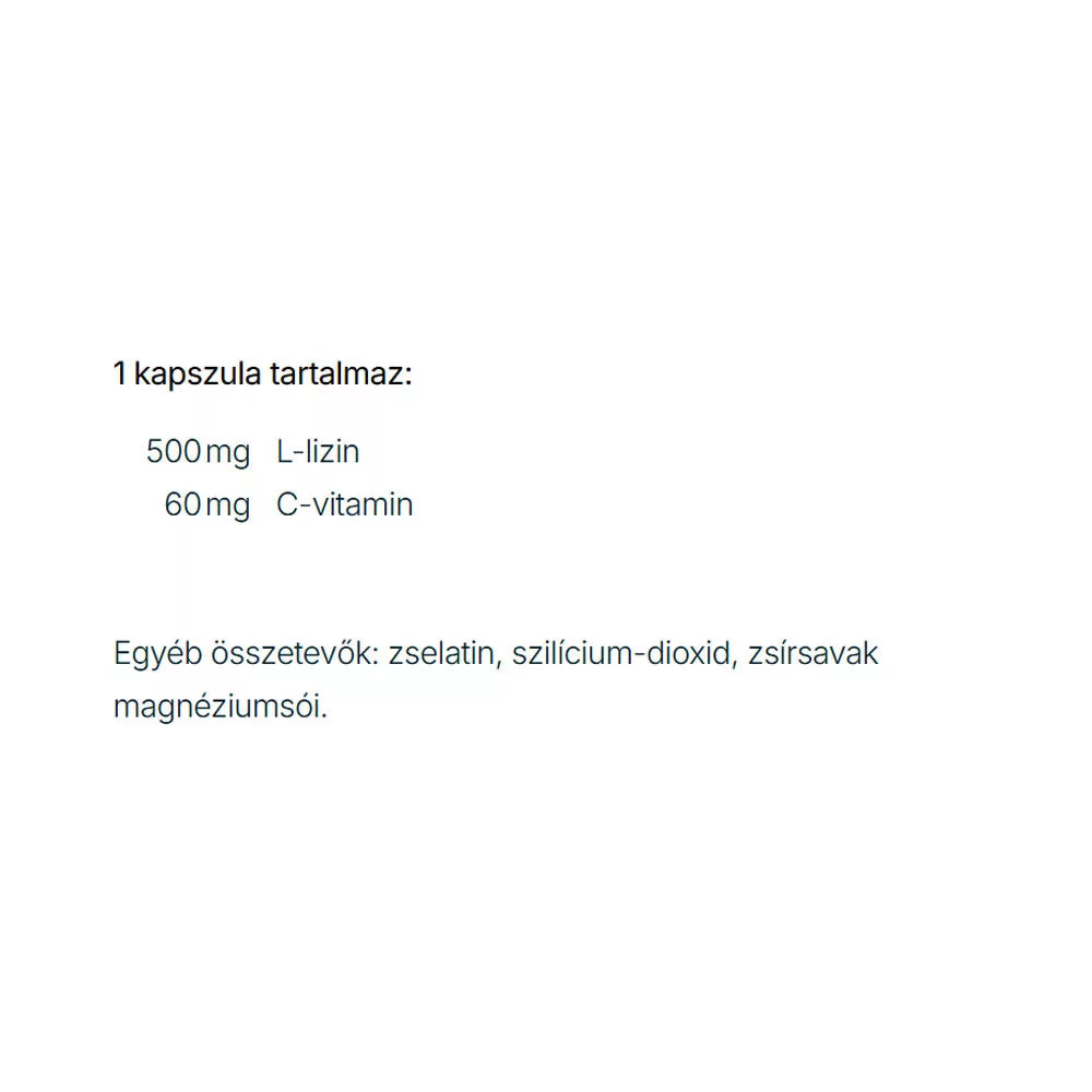 CaliVita L-Lysine Plus (60 Capsules)