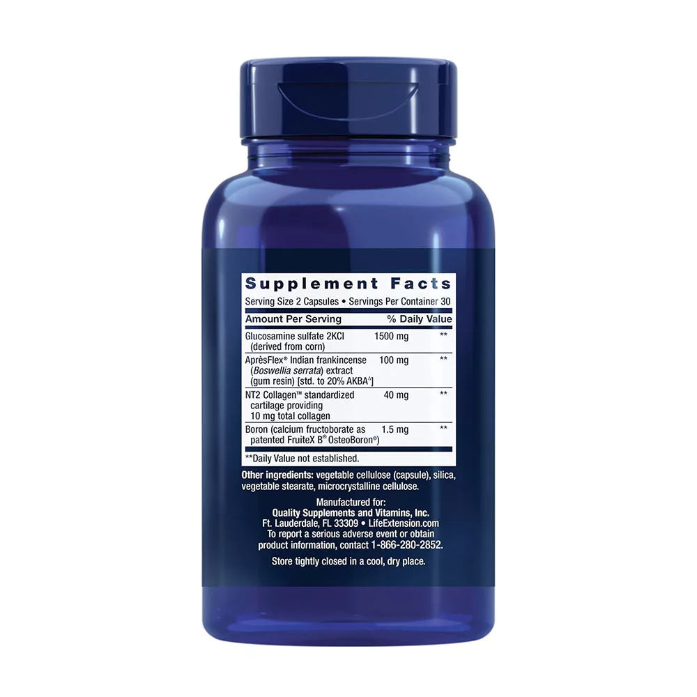 Life Extension ArthroMax® Advanced with NT2 Collagen™ & AprèsFlex® (60 Capsules)