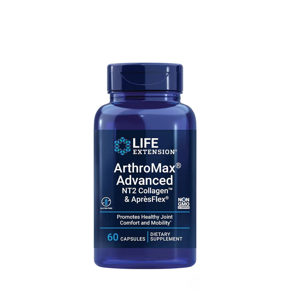 Life Extension ArthroMax® Advanced with NT2 Collagen™ & AprèsFlex® (60 Capsules)