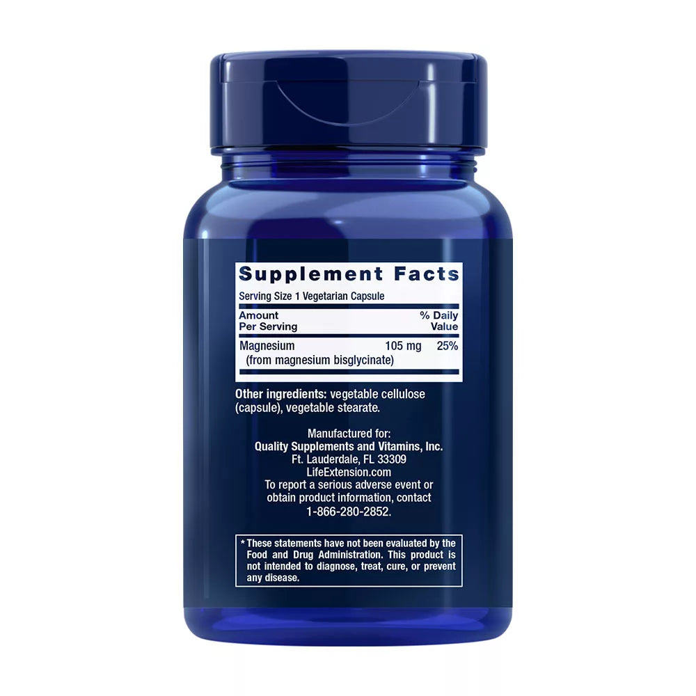Life Extension Magnesium Glycinate (90 Capsules)
