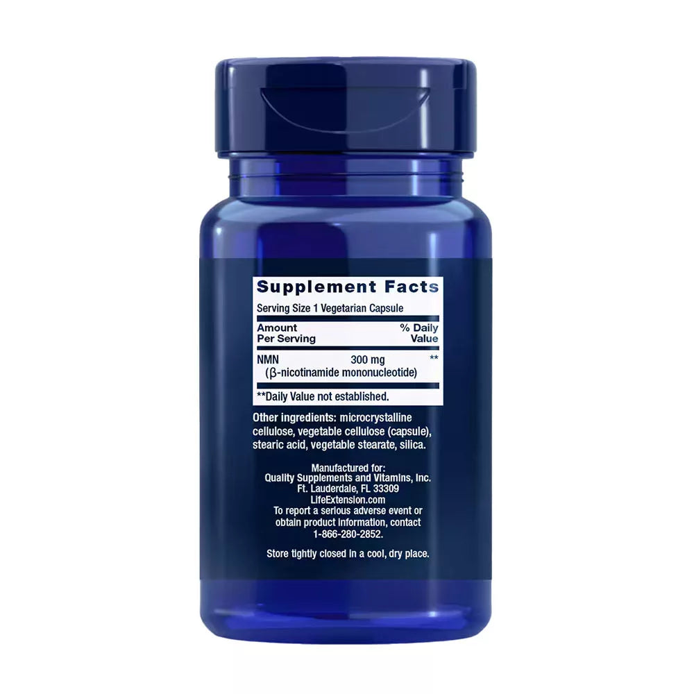 Life Extension NMN Nicotinamide Mononucleotide (30 Veg Capsules)