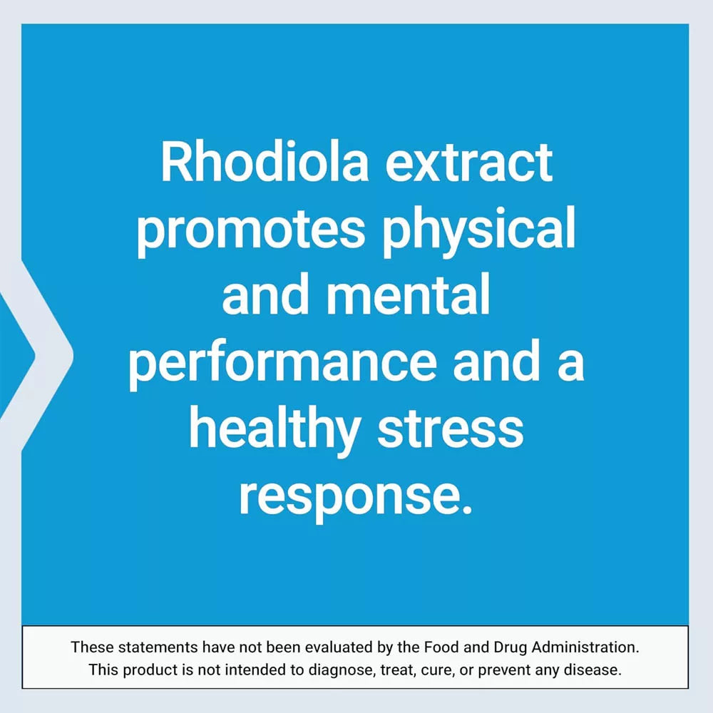 Life Extension Rhodiola Extract 250 mg (60 Veg Capsules)