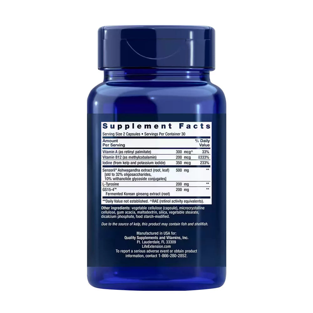 Life Extension Thyroid Support Complex (60 Capsules)