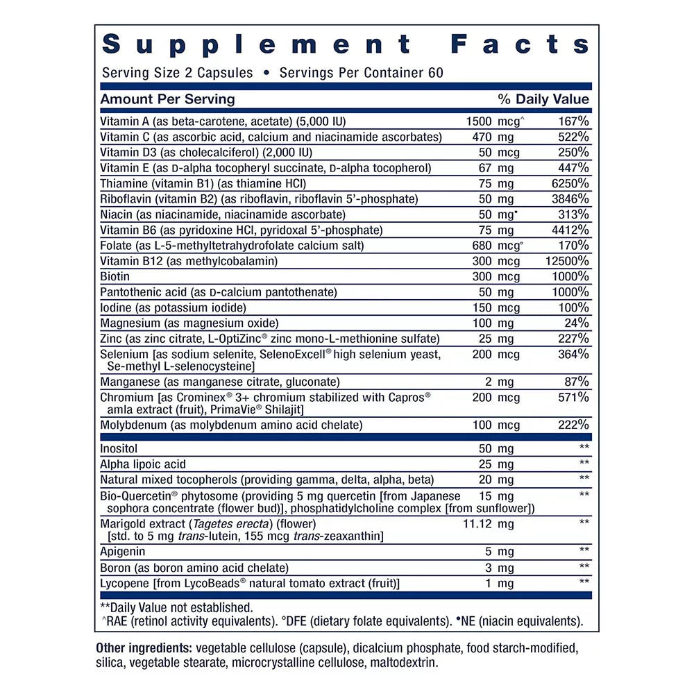 Life Extension Two-Per-Day Capsules (120 Capsules)