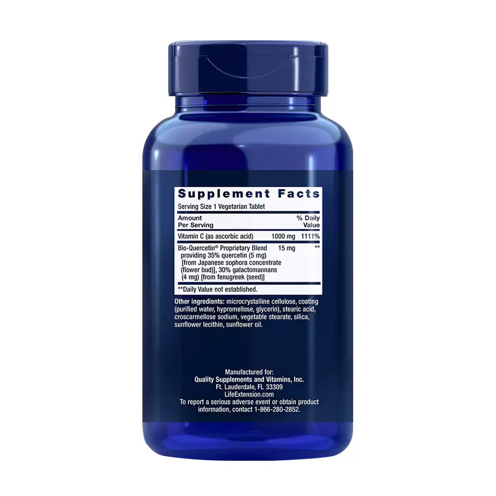 Life Extension Vitamin C With Bio-Quercetin (250 Tablets)