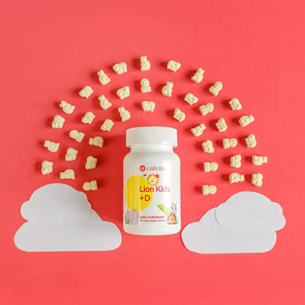 CaliVita Lion Kids +D (90 Chewables)
