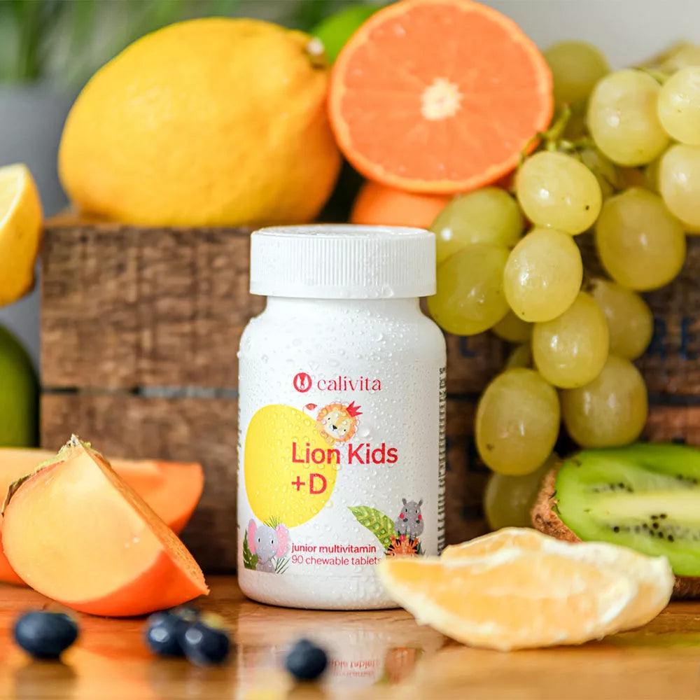 CaliVita Lion Kids +D (90 Chewables)