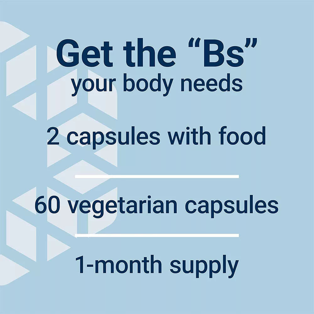 Life Extension BioActive Complete B-Complex (60 Veg Capsules)