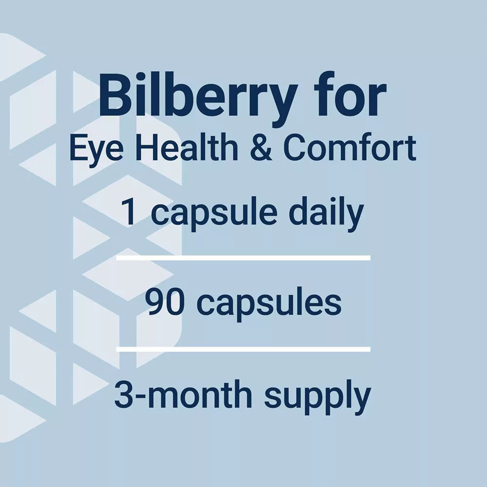 Life Extension Standardized European Bilberry Extract (90 Veg Capsules)