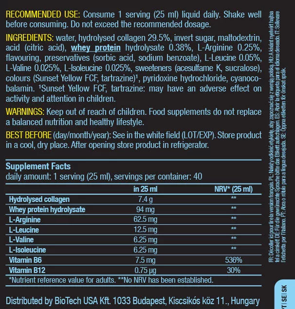 BioTechUSA Liquid Amino (1000 ml, Orange)