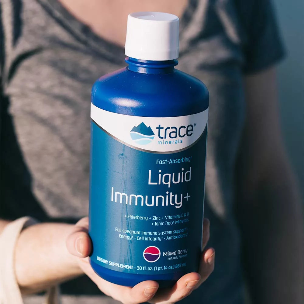Trace Minerals Liquid Immunity (30 oz, Mixed Berry)