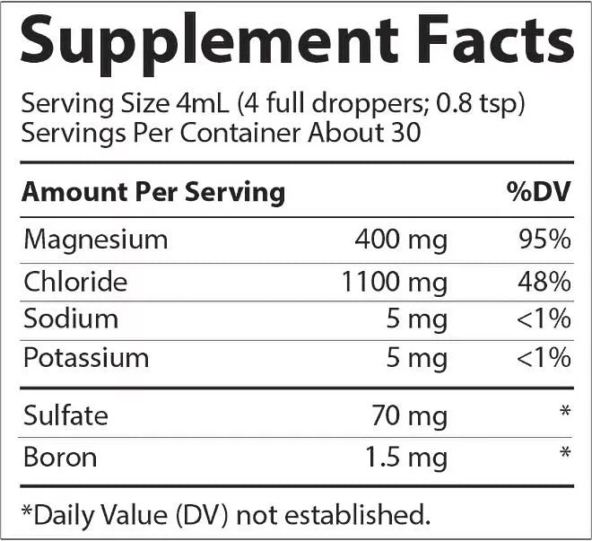 Trace Minerals Liquid Ionic Magnesium 400 mg (59 ml)