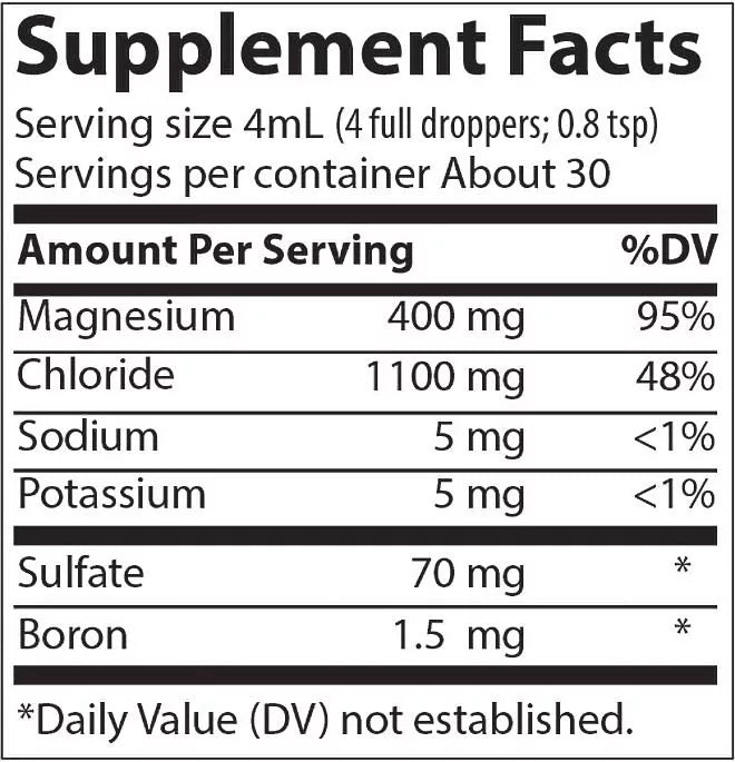 Trace Minerals Liquid Mega-Mag 400 mg (4 fl. oz.)