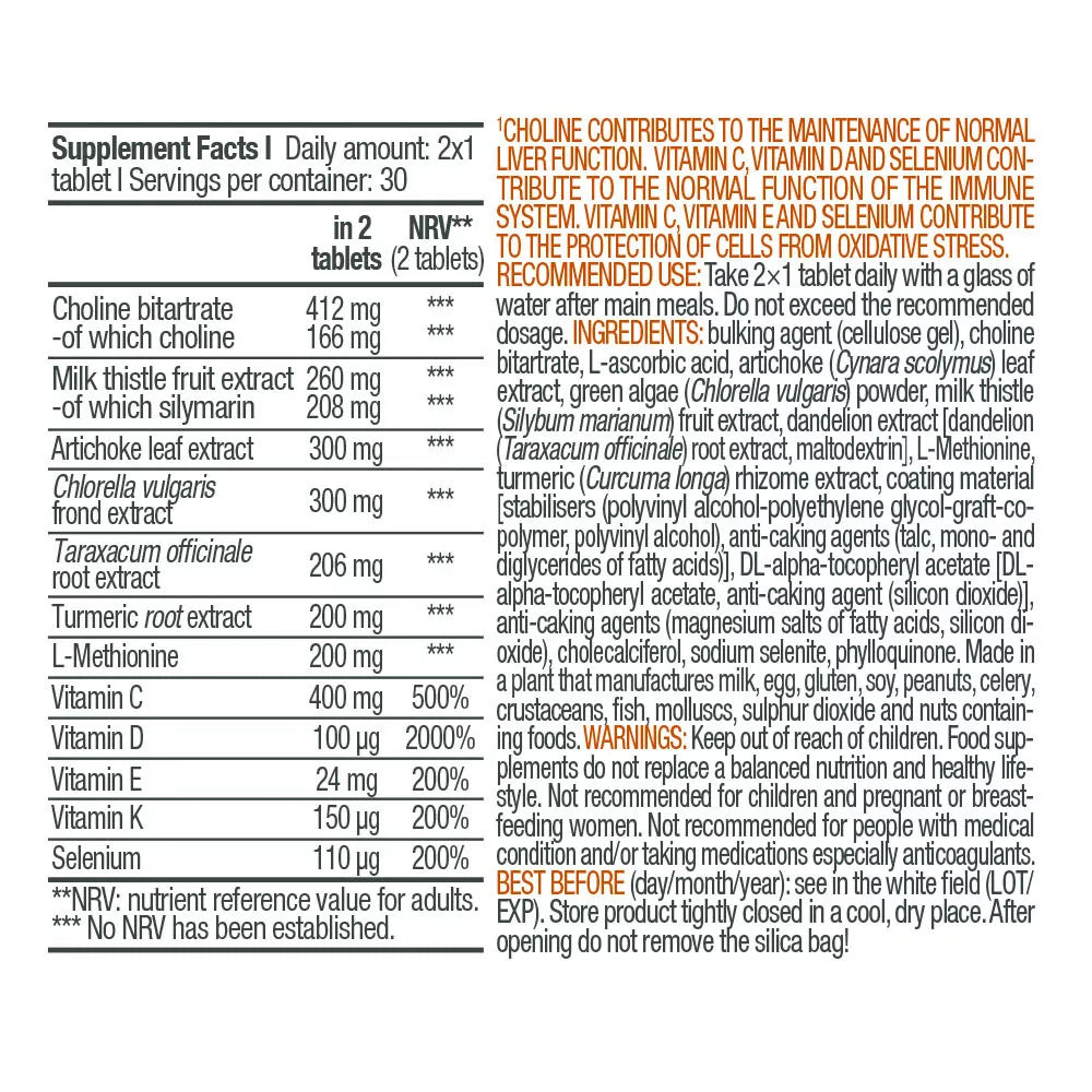 BioTechUSA Liver Aid (60 Tablets)