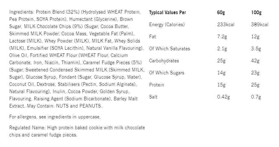 Mars Mars HI-PROTEIN Cookie (1 Bar, Chocolate Caramel)