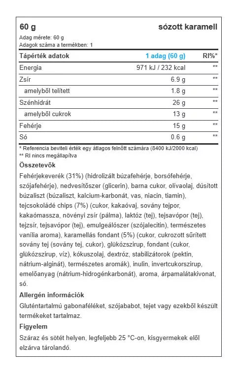 Mars HiProtein Cookie (60 g, Salted Caramel)