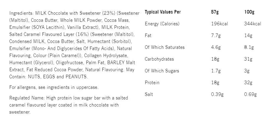 Mars Mars HI-PROTEIN Low Sugar Bar (1 Bar, Salted Caramel)