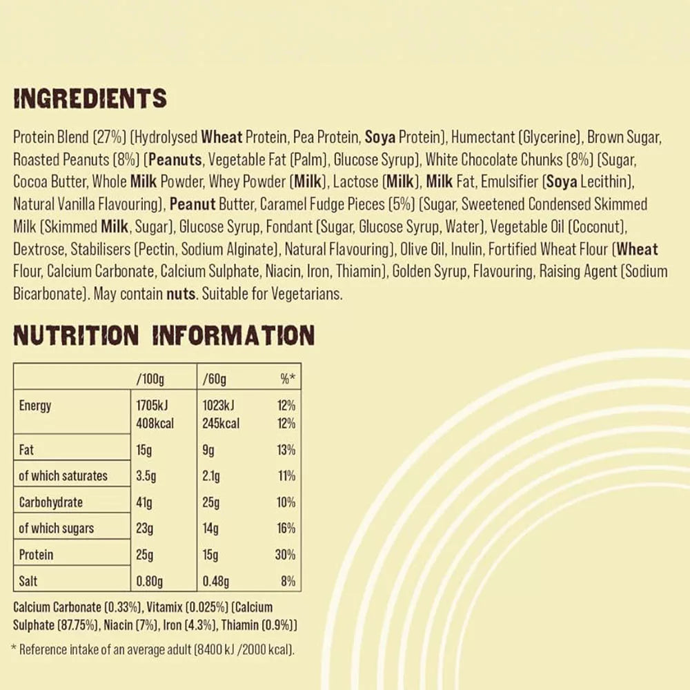 Mars HiProtein Cookie White Choc and Peanut (60 g)