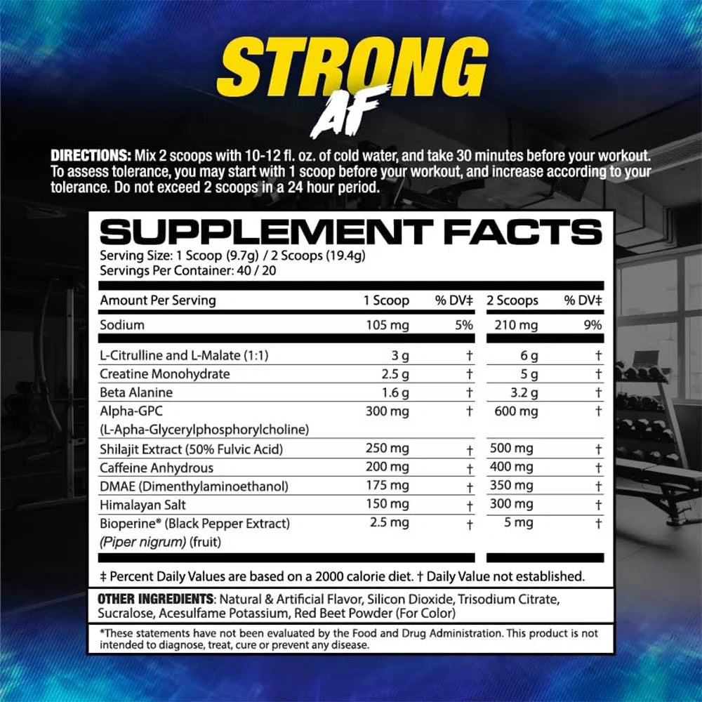 MHP Strong AF (384 g, Sour Candy)