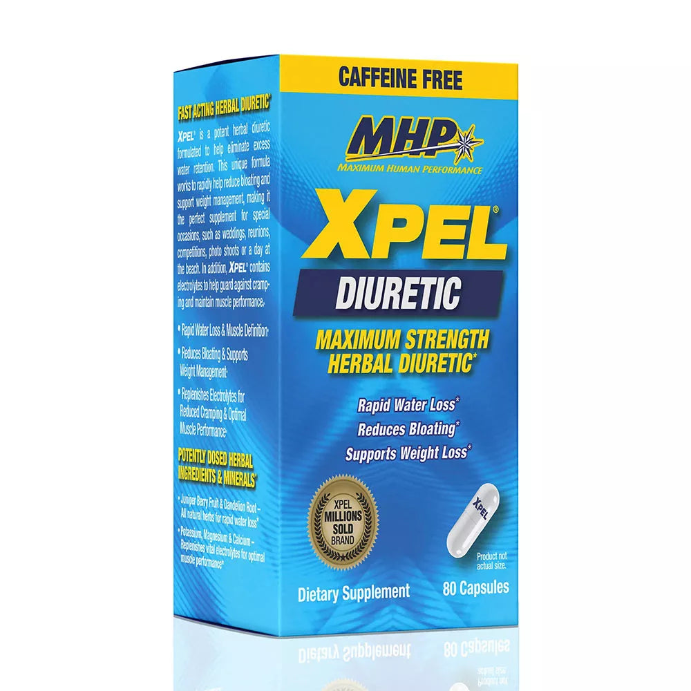 MHP Xpel Caffeine Free (80 Capsules)