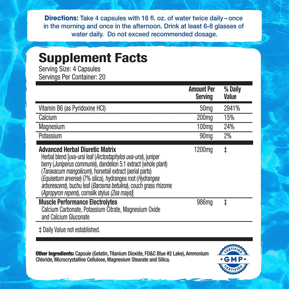 MHP Xpel Caffeine Free (80 Capsules)