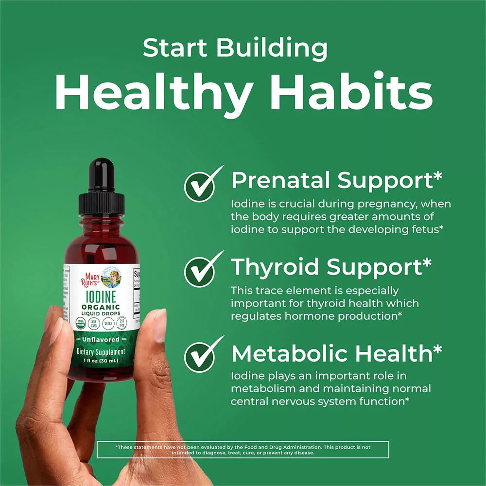 MaryRuth's Iodine Liquid Drops (1 fl. oz.)
