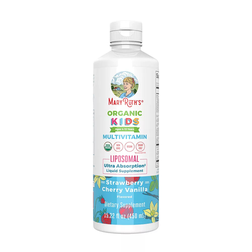 MaryRuth's Organic Kids Multivitamin Liposomal (15.22 fl. oz., Strawberry Cherry Vanilla)