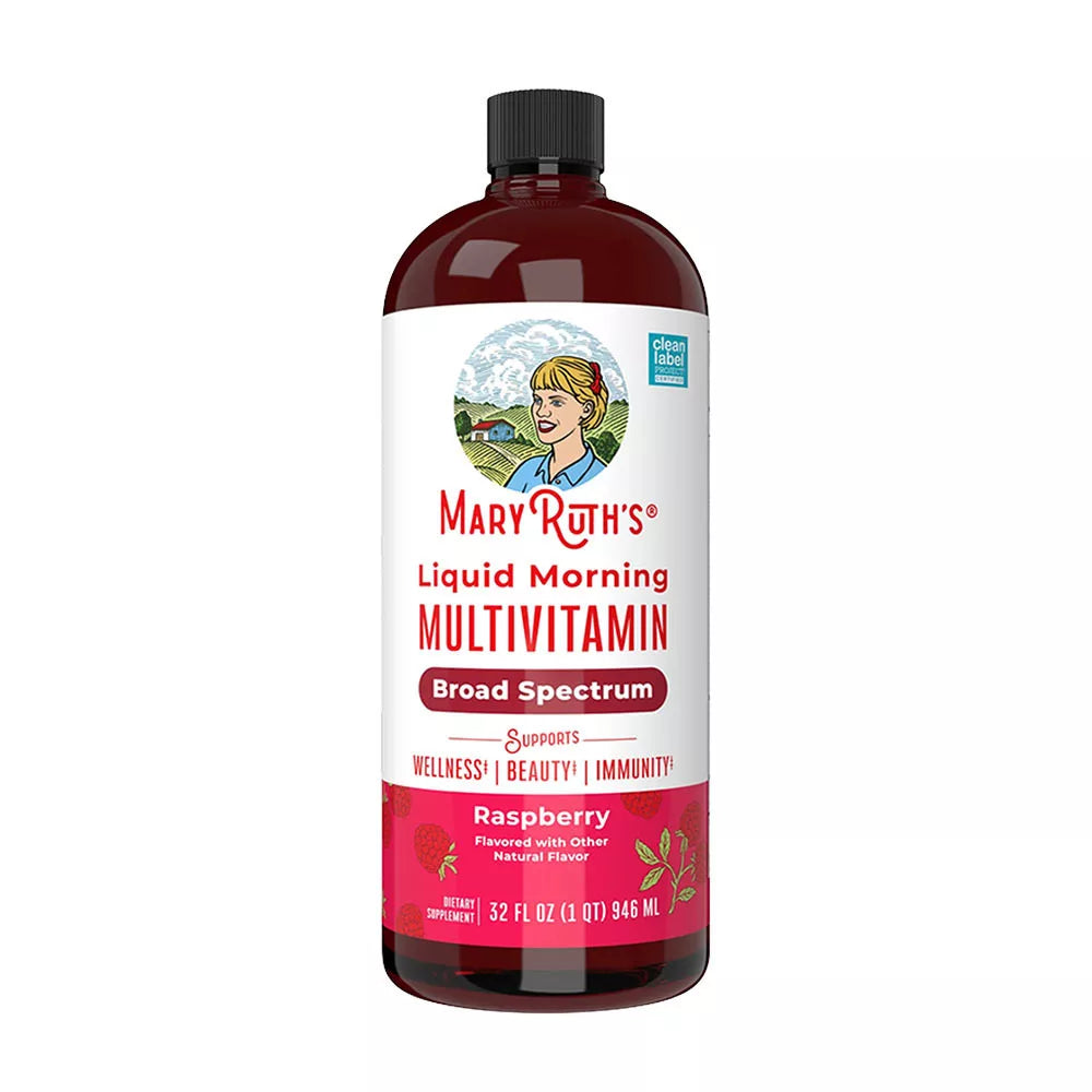 MaryRuth's Liquid Morning Multivitamin (32 fl. oz., Raspberry)