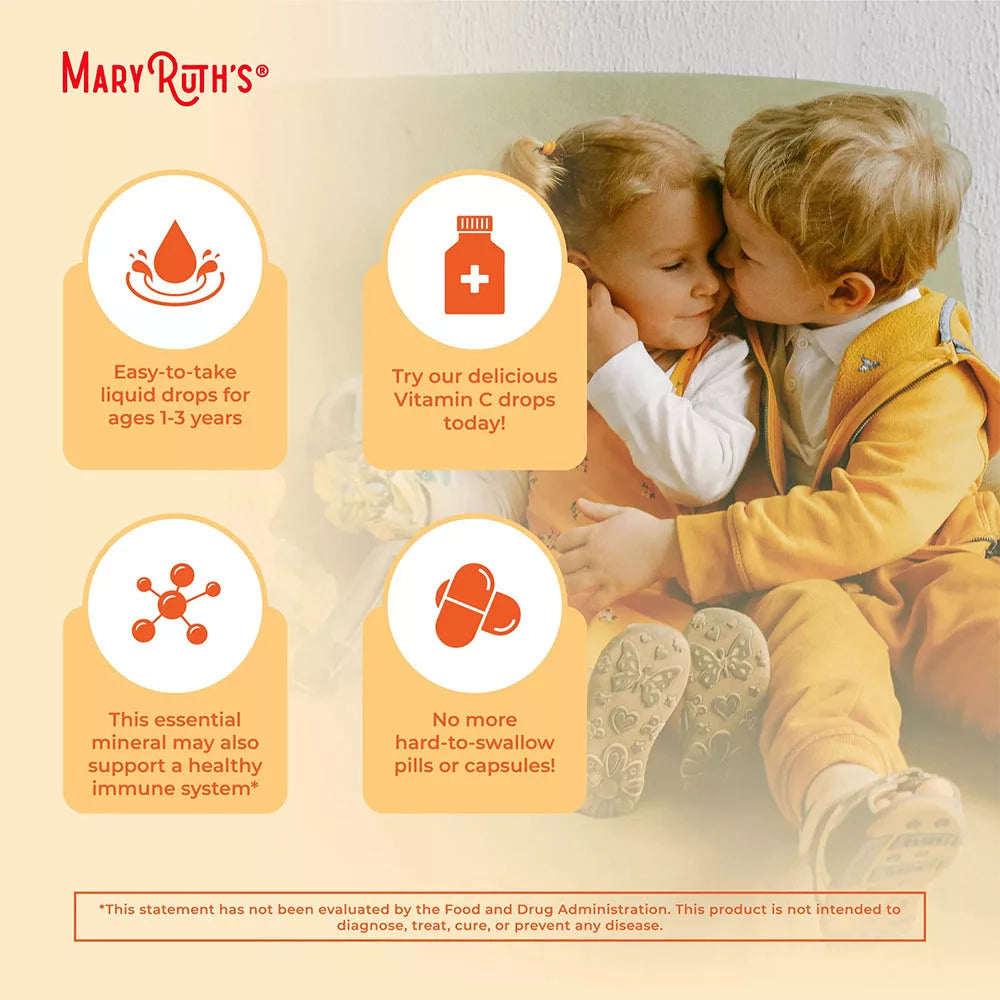 MaryRuth's Organic Toddler Vitamin C Liquid Drops (1 fl. oz., Orange Vanilla)