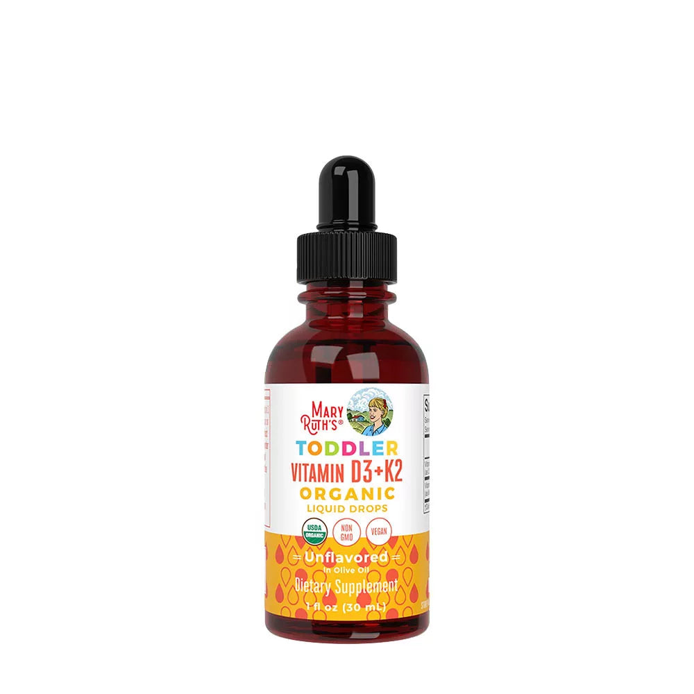 MaryRuth's Toddler Vitamin D3+K2 Liquid Drops (1 fl. oz.)