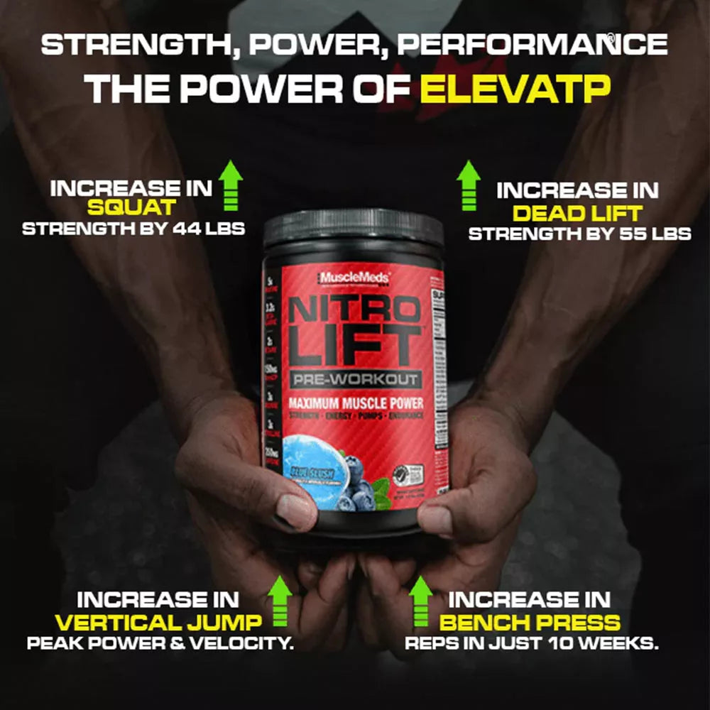 MuscleMeds Nitrolift (550 g, Blue Slushy)