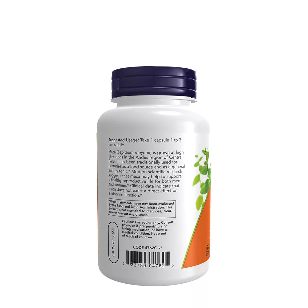 Now Foods Maca 500 mg (250 Capsules)