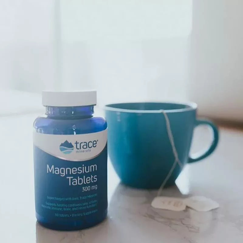 Trace Minerals Magnesium Tablets 300 mg (60 Tablets)