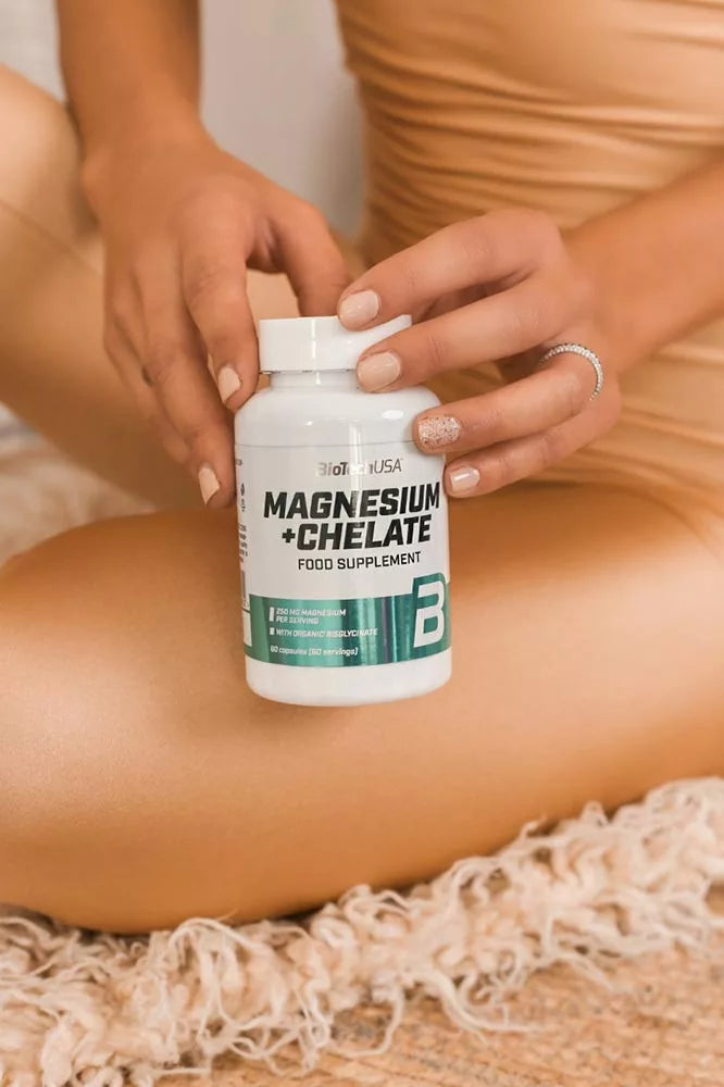 BioTechUSA Magnesium + Chelate (60 Capsules)