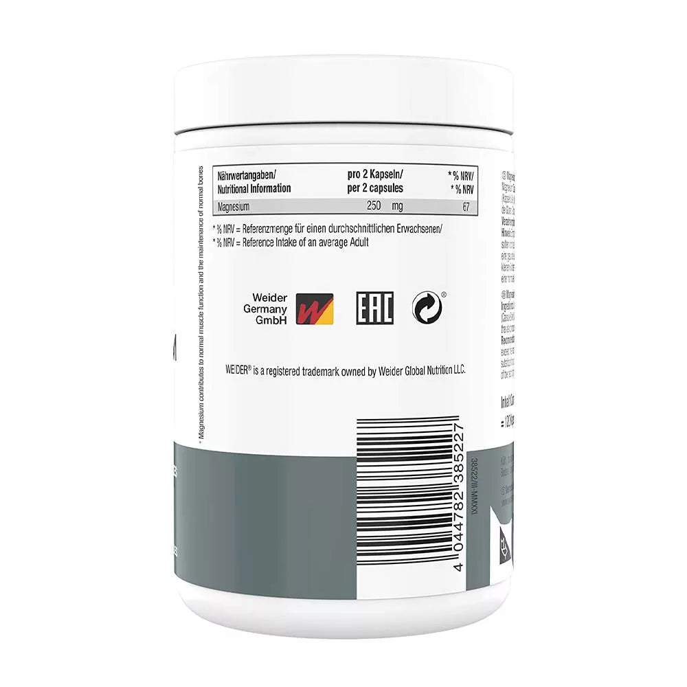 Weider Magnesium Complex (120 Capsules)