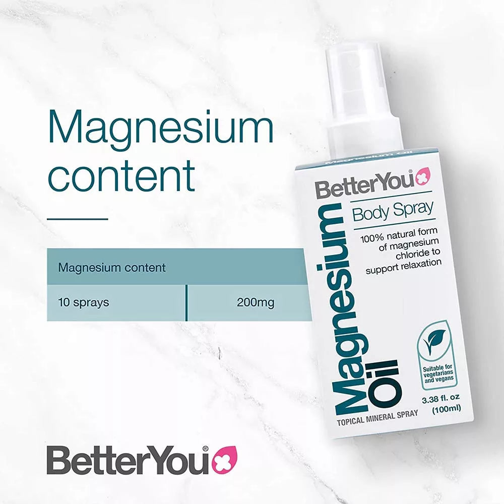 BetterYou Magnesium Oil Body Spray (100 ml)